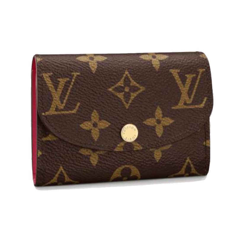 Louis Vuitton Rosalie Coin Purse Wallet Fuchsia Pink M41939
