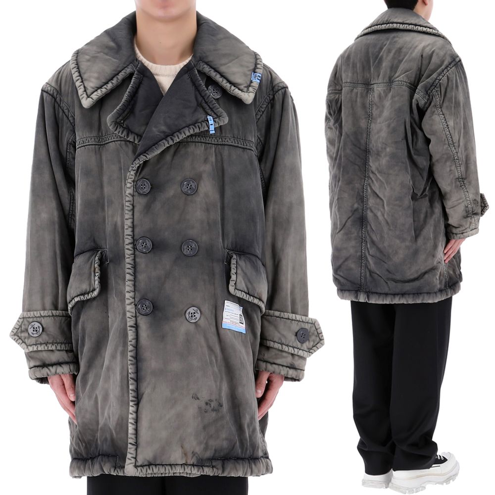 Maison Mihara Yasuhiro Lucky Chance Pad Fur Coat 100 Size A11CT042