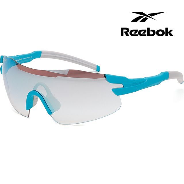 Reebok Sunglasses R9333 02 Blue Mirror Golf Riding Sports 65872943
