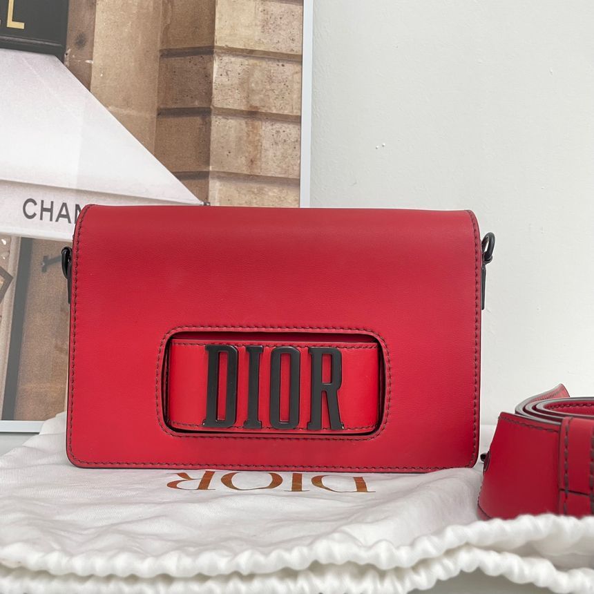Dior Leather Revolution Flap Shoulder Bag M8000VVQV/900 70703677