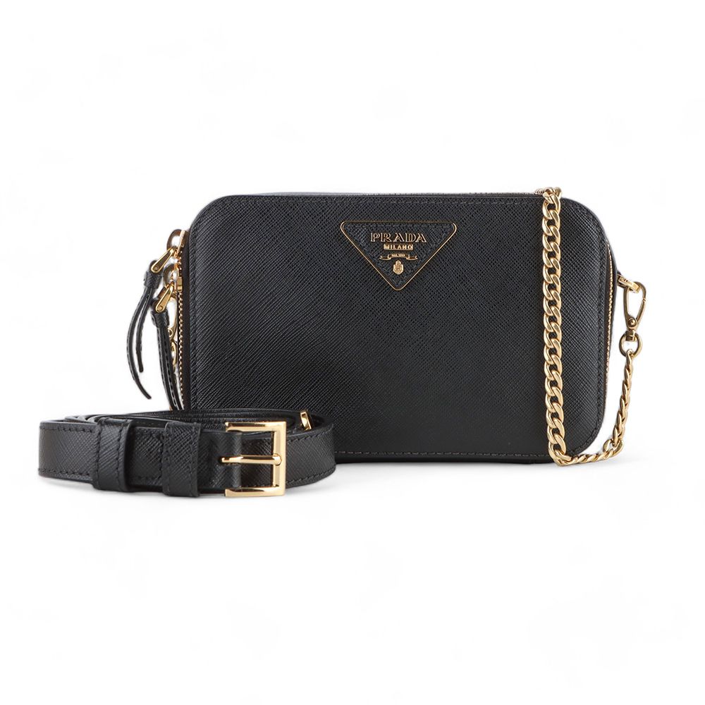 Crossbody Prada Chain Belt Prada Saffiano Odelette Chain Belt Bag