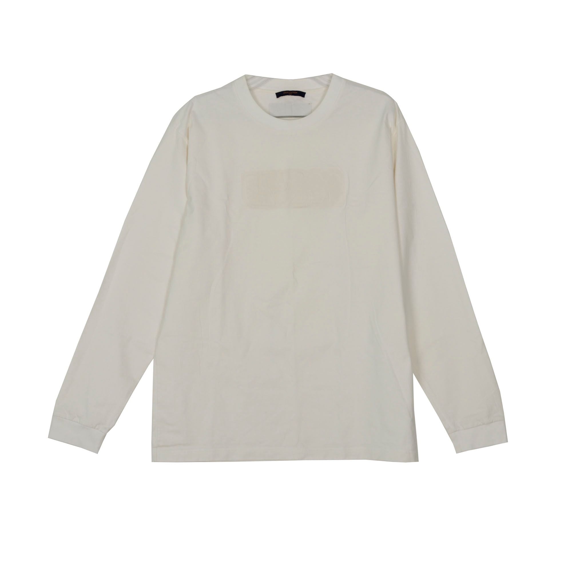 Louis Vuitton 1A8ZNX Embossed Long Sleeve T-Shirt XXL 114302350 [P