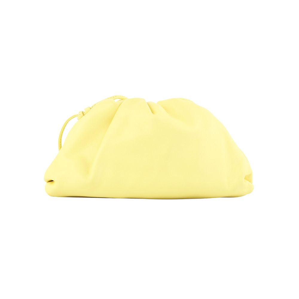 Bottega Veneta Mini Pouch Dumpling Crossbody Bag Yellow 33907-2
