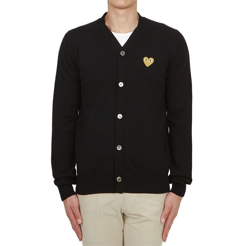 Comme Des Garcons Gold Wappen Cardigan AZ N050 051 1 (Unisex