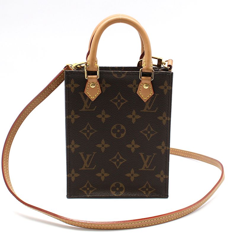 Louis Vuitton Monogram Petit Sac Plat Crossbody Bag M69442