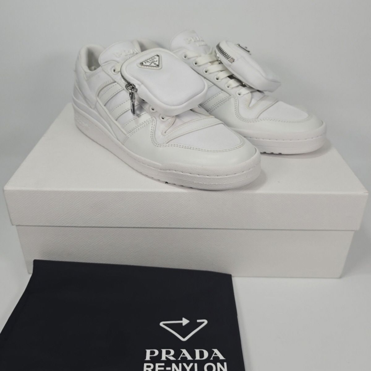 Prada X Adidas Re-Nylon Low Sneakers 260 126762049 – trenbe