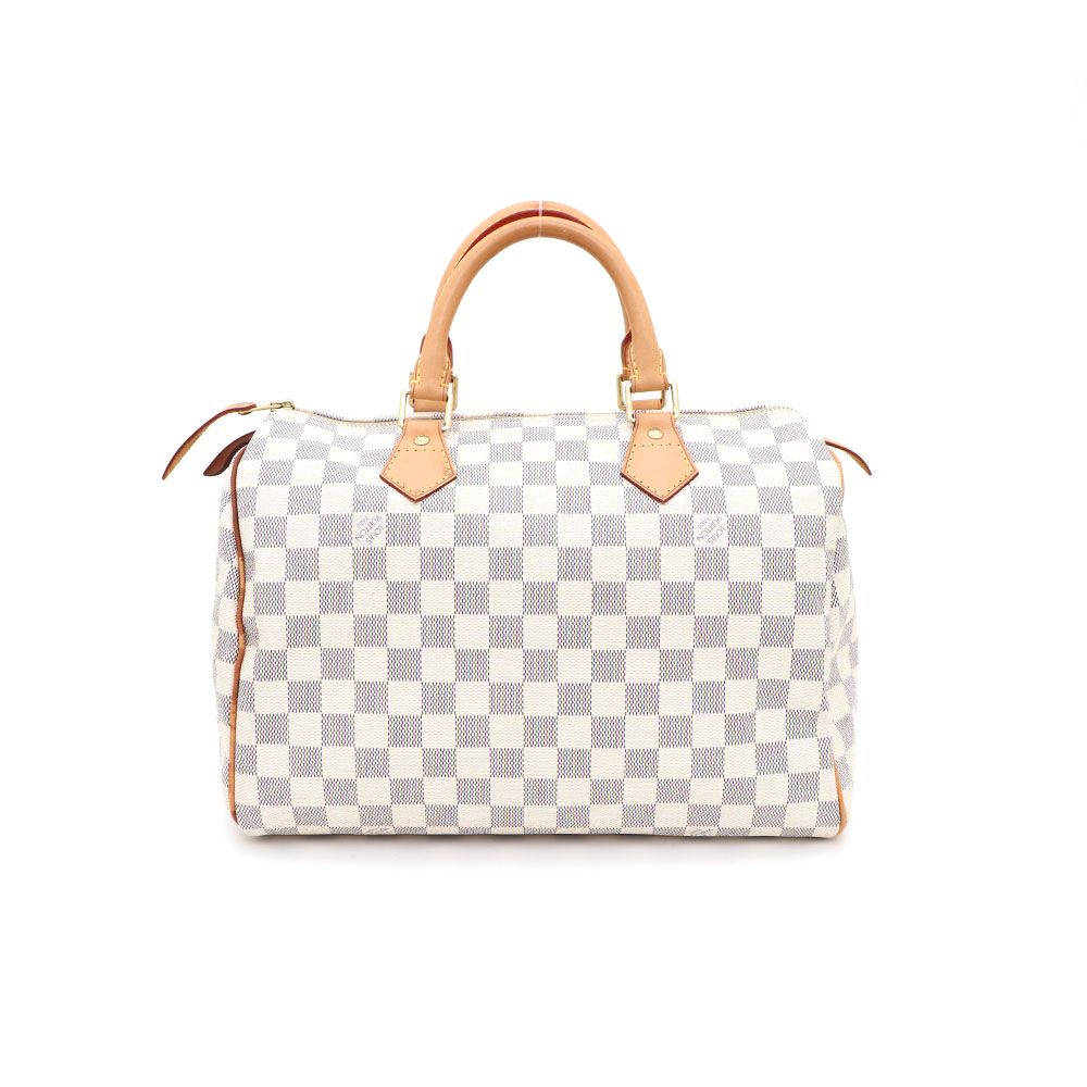 Louis Vuitton Damier Azur Canvas Speedy 30 Tote Bag 55005349