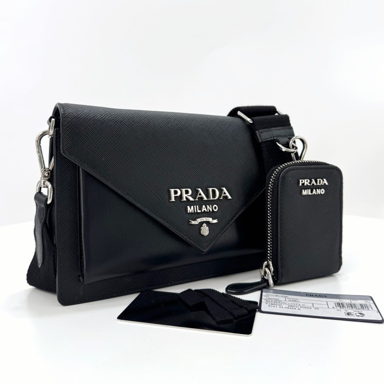 PRADA バック Prada Explorer Large Re-Nylon and Leather Bag | Matsuya Ginza