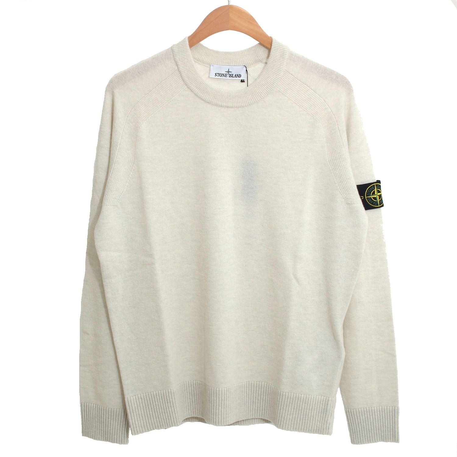 Stone ニット アイボリー Stone Island Wool Knit Ivory K2S155100045 S00B4 V0M93 142067924