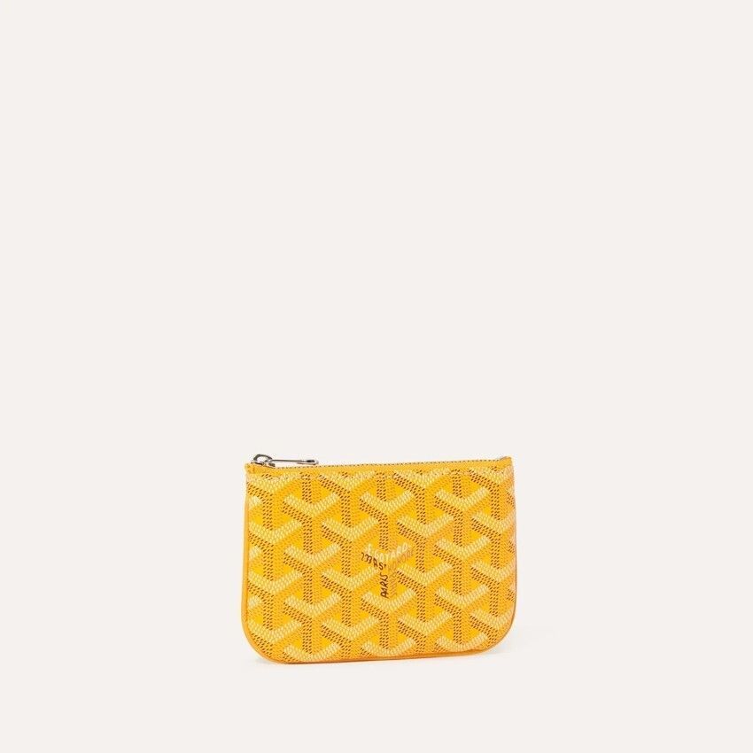 Goyard Sena Nano Pouch Yellow stamp: SENAPCNANTY08CL08P 143679907