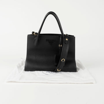 Prada Monochrome Tote Shoulder Bag 1BA155 147308865