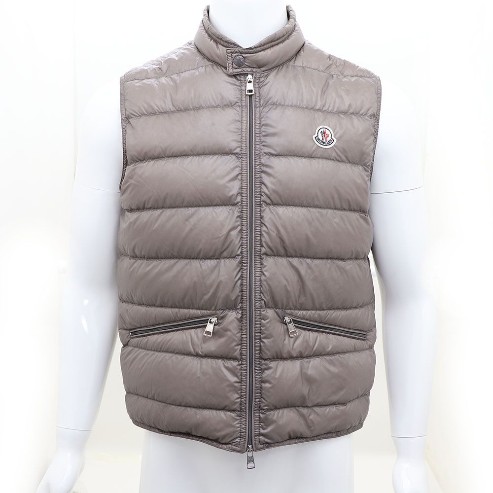 Moncler Grey GUI GILET Men's Padding Vest kk38604305 145210583