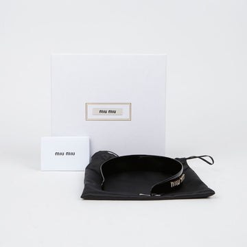 Miu Miu 5IH039 Flexi Glass Hairband 146929540