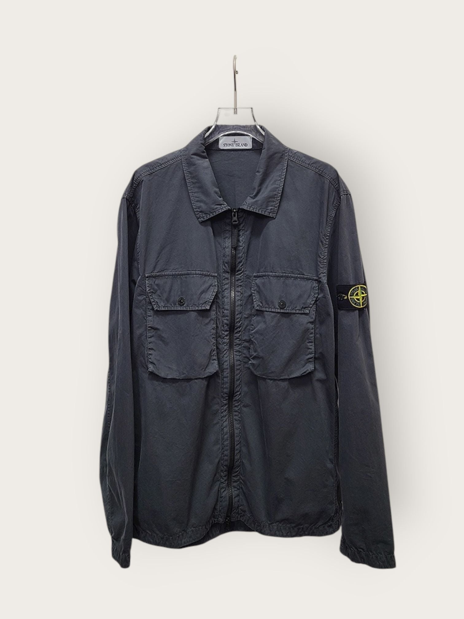 24ss stone Island “OLD EFFECT”JKT black