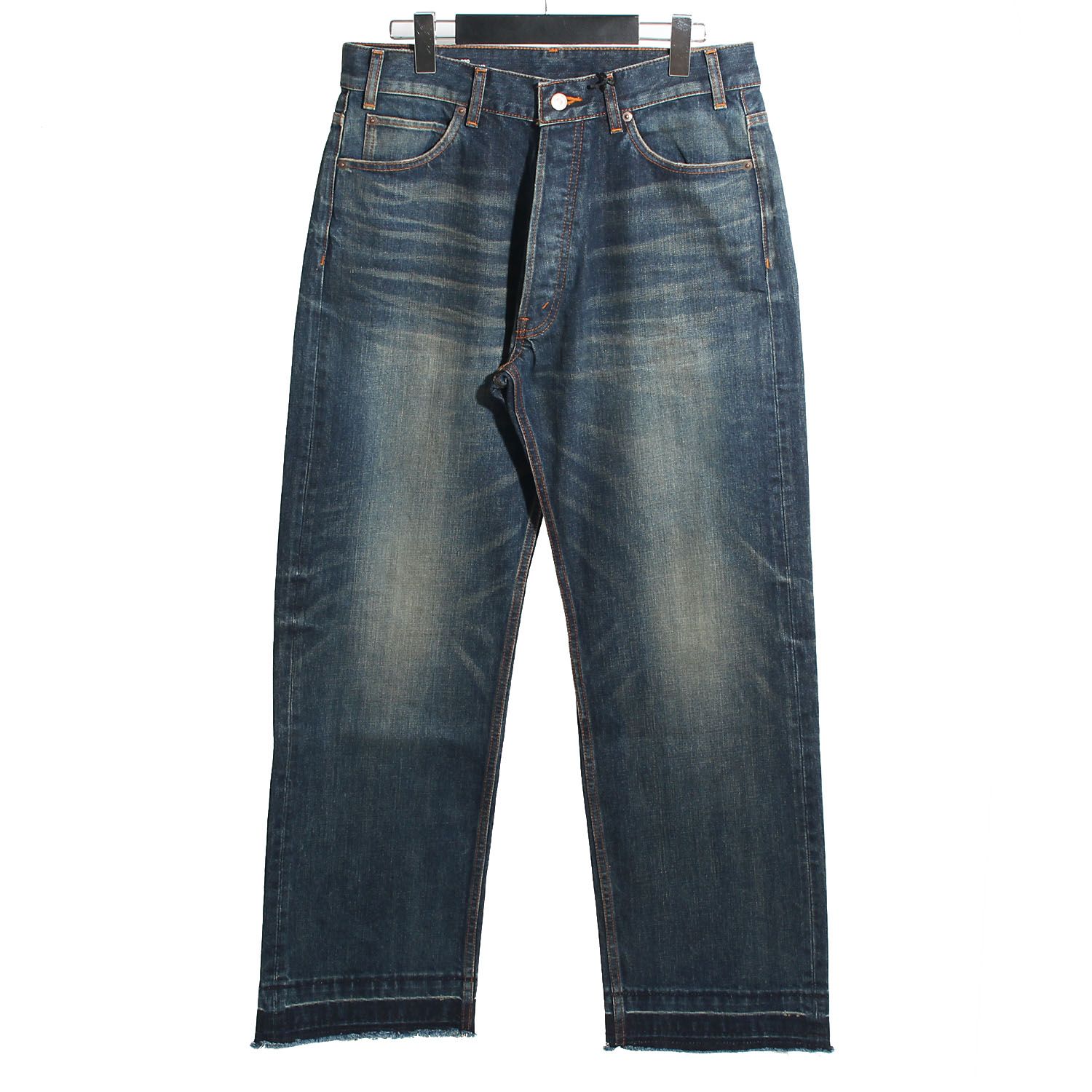Celine 25FW Cotton Denim Wesley Jeans Vintage Sapphire 2N785787D