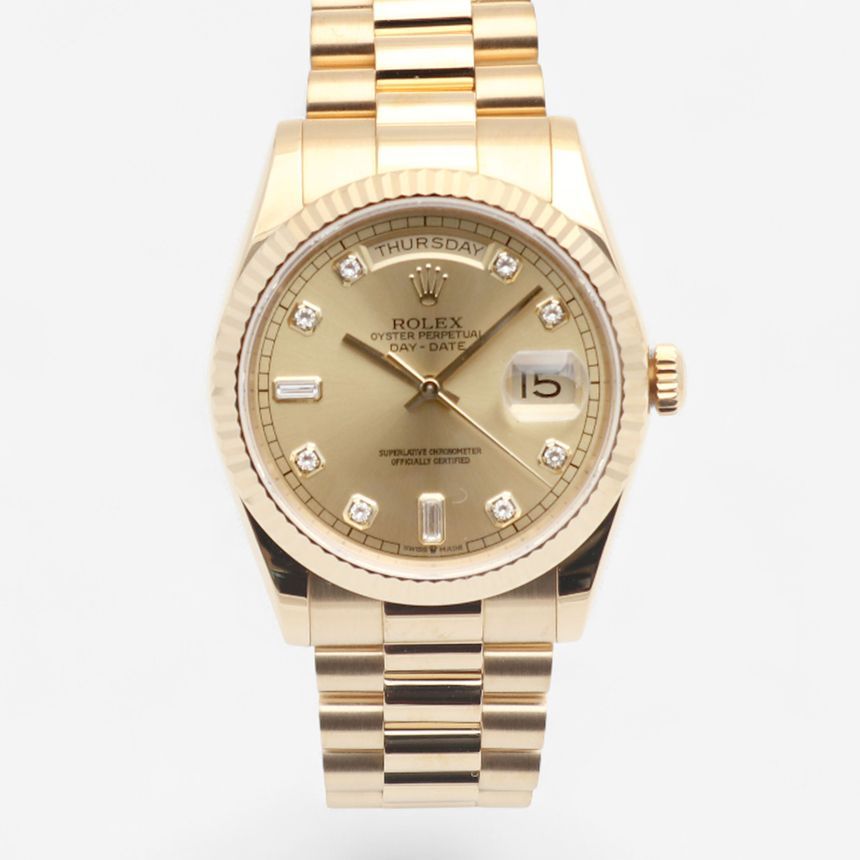 Gold Rolex Men S Watch