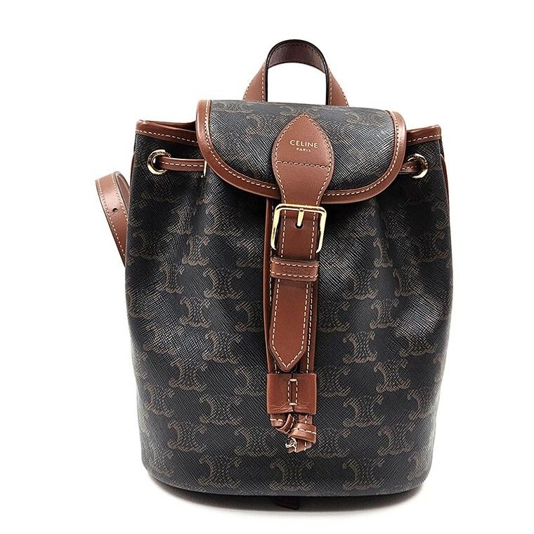 celine mini folco backpack Celine Céline Folco Mini Backpack 121824013 121954386 – trenbe