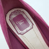 CHRISTIAN DIOR Suede Peeptoe-Pumps 128938 [P]