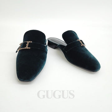 Hermes Velvet Beauty Mule 128812
