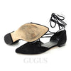 STUART WEITZMAN Suede Flat Shoes 128734 [P]