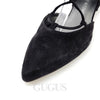 STUART WEITZMAN Suede Flat Shoes 128734 [P]