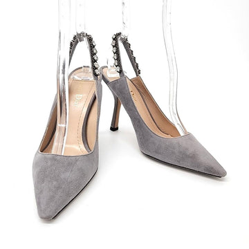 CHRISTIAN DIOR Wildleder Slingback 128625