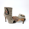 GIUSEPPE ZANOTTI ジュゼッペ・ザノッティ オープントゥ スウェード ヒール シューズ 4026563 [P]