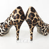DOLCE&GABBANA Leopardenschuh mit offenem Zeh 128249 [P]
