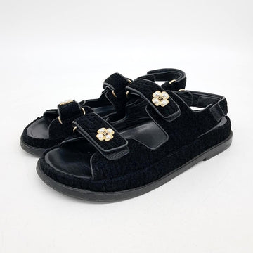CHANEL Velcro Sandalen 122498