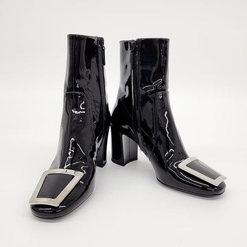 SAINT LAURENT Lackleder Stiefel 124086