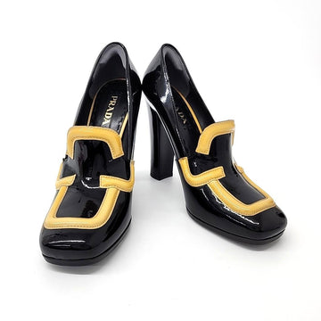 PRADA Lackleder Slipper 126277