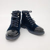 LOUIS VUITTON Veloursleder Wadenstiefel 126012 [P]