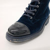 LOUIS VUITTON Veloursleder Wadenstiefel 126012 [P]