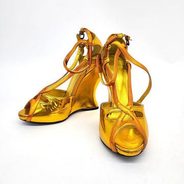 BOTTEGA VENETA ウェッジヒールシューズ 117435