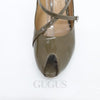 Chloe Chloé Patent Open-Toe Shoes 125012 [P]