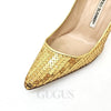 Manolo Blahnik Sequin Shoes 124909 [P]