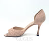 MANOLO BLAHNIK Offene Pumps aus Wildleder 124852 [P]
