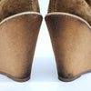 BURBERRY Suede Wedge Shoes 125110 [P]