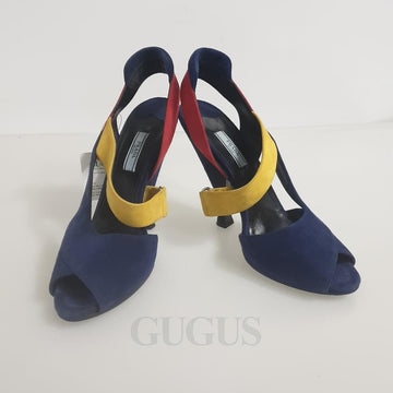 PRADA Suede Sandal High Heels 124324