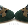 Moschino Chip and Chic Suede Shoes 124189 [P]
