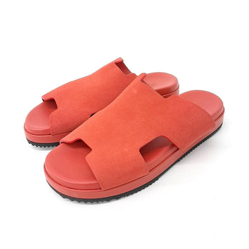 HERMES エルメス スウェード スリッパ 123433