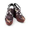 BURBERRY Wedge Sandalen 128750 [P]