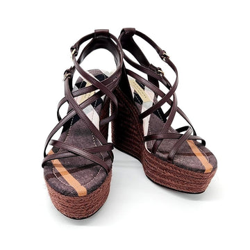 BURBERRY Wedge Sandalen 128750
