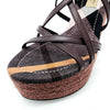 BURBERRY Wedge Sandalen 128750 [P]