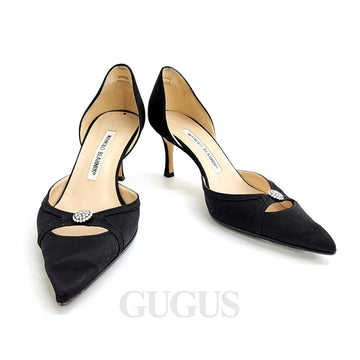 Manolo Blahnik Manolo Satin Shoes 122928