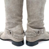 CHRISTIAN LOUBOUTIN Lange Wildleder-Stiefel 4026562 [P]