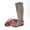 CHRISTIAN LOUBOUTIN Lange Wildleder-Stiefel 4026562 [P]