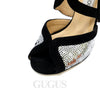 Jimmy Choo Sequined Sandals 122719 [P]