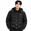 Prada Triangle Logo Hoodie Down Jacket 163161873 [P]