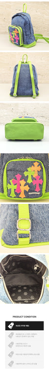 Chrome Hearts Unused Multi-Patch Denim Backpack 0BHUYLFC 162872476 [P]